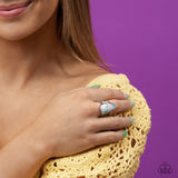 Bodacious Babe - White Ring - Paparazzi Accessories