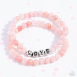 Devoted Dreamer - Pink Bracelet - Paparazzi Accessories