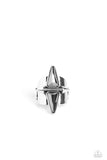 combustible-compass-silver-ring-paparazzi-accessories