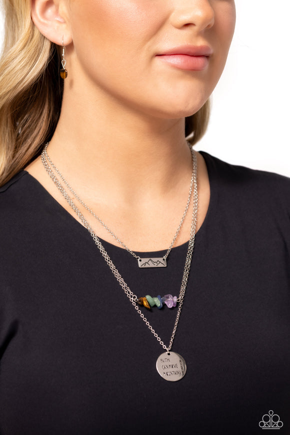 Miracle Mountains - Multi Necklace - Paparazzi Accessories