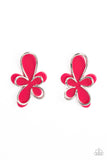 glimmering-gardens-pink-post earrings-paparazzi-accessories