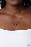 Cant BUTTERFLY Me Love - Purple Necklace - Paparazzi Accessories