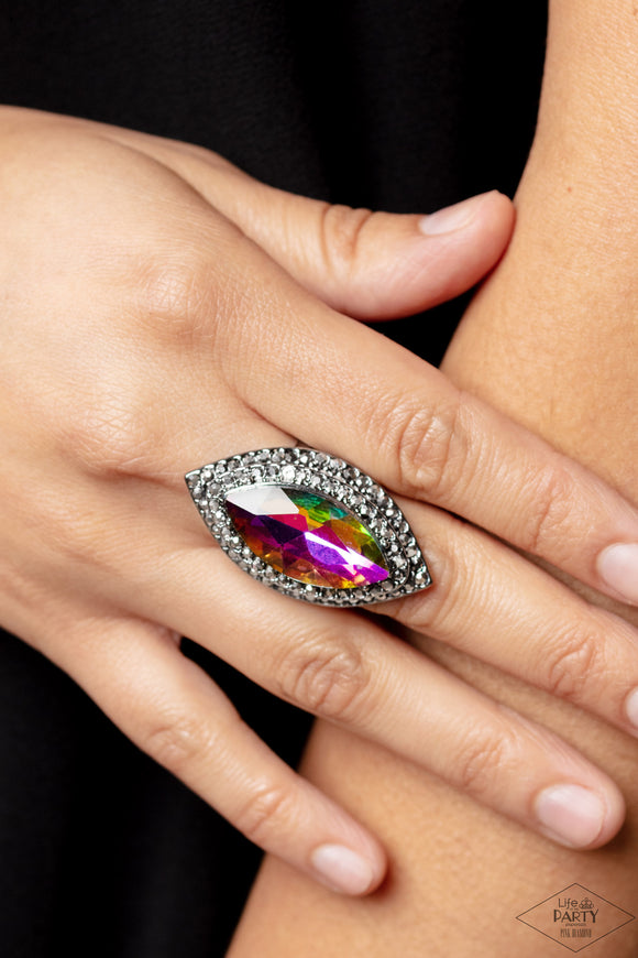 Jaw-Dropping Dazzle - Multi Ring - Paparazzi Accessories
