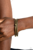 Lost and Found - Brass Bracelet - Paparazzi Accessories