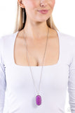 STYLE in the Stone - Purple Necklace - Paparazzi Accessories