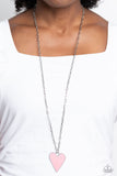 Subtle Soulmate - Pink Necklace - Paparazzi Accessories