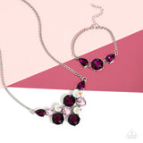 Round Royalty - Pink Necklace - Paparazzi Accessories
