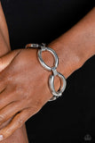 Constructed Chic - Silver Bracelet - Paparazzi Accessories