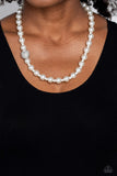 Countess Chic - White Necklace - Paparazzi Accessories