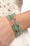 BEAD Drill - Green Bracelet - Paparazzi Accessories