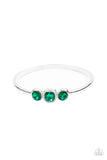 Royal Demands - Green Bracelet - Paparazzi Accessories
