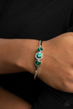 Royal Demands - Green Bracelet - Paparazzi Accessories
