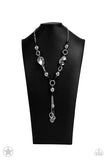 Total Eclipse Of the Heart - Silver Necklace - Paparazzi Accessories