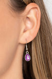 FLIRTY Dancing - Purple Necklace - Paparazzi Accessories