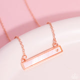 Devoted Darling - Copper Necklace - Paparazzi Accessories