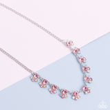 Tabloid Treasure - Pink Necklace - Paparazzi Accessories