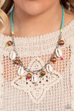 BEACH for the Sun - Blue Necklace - Paparazzi Accessories