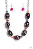 no-laughing-splatter-pink-necklace-paparazzi-accessories