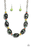 no-laughing-splatter-green-necklace-paparazzi-accessories