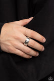 Seize the Sophistication - White Ring - Paparazzi Accessories