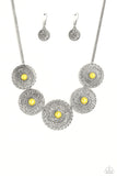 chrysanthemum-craze-yellow-necklace-paparazzi-accessories
