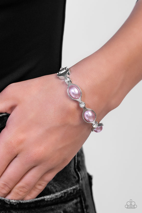 Are You Gonna Be My PEARL? - Pink Bracelet - Paparazzi Accessories