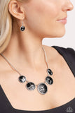 PALM Before the Storm - Black Necklace - Paparazzi Accessories