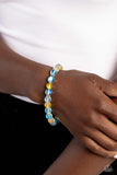 Clear Craze - Blue Bracelet - Paparazzi Accessories