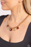 Alternating Audacity - Brown Necklace - Paparazzi Accessories