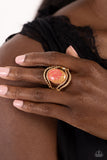 Noble Nebula - Pink Ring - Paparazzi Accessories