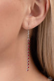 Tasteful Tiers - Red Necklace - Paparazzi Accessories