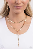 Reeling in Radiance - Gold Necklace - Paparazzi Accessories