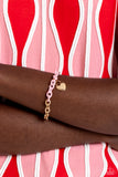 Locked and Loved - Pink Bracelet - Paparazzi Accessories