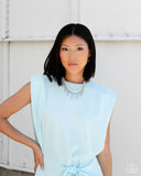 Lessons in Luxury - White Necklace - Paparazzi Accessories