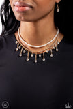 Lessons in Luxury - Gold Necklace - Paparazzi Accessories