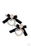 bow-and-then-gold-post earrings-paparazzi-accessories