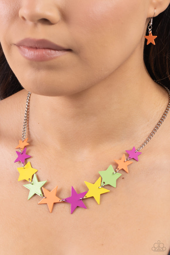 Starstruck Season - Multi Necklace - Paparazzi Accessories