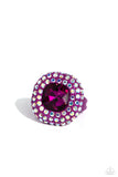 glistening-grit-pink-ring-paparazzi-accessories