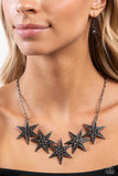 Rockstar Ready - Black Necklace - Paparazzi Accessories