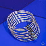 Shimmery Silhouette - Multi Bracelet - Paparazzi Accessories