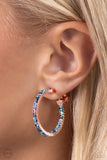 Outstanding Ombré - Copper Clip-On Earrings - Paparazzi Accessories