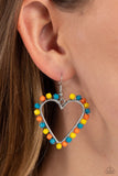 Fun-Loving Fashion - Yellow Earrings - Paparazzi Accessories