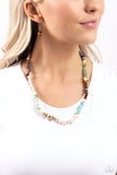 Soothing Stones - Multi Necklace - Paparazzi Accessories