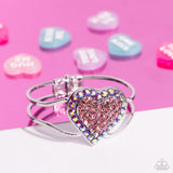 Flirtatious Finale - Pink Bracelet - Paparazzi Accessories