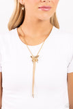 Adjustable Acclaim - Gold Necklace - Paparazzi Accessories