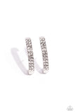 sliding-series-white-post earrings-paparazzi-accessories