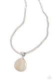 shell-me-a-story-silver-necklace-paparazzi-accessories
