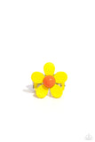 groovy-genre-yellow-ring-paparazzi-accessories