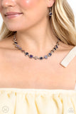 Abstract Admirer - Purple Necklace - Paparazzi Accessories