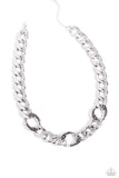 gleaming-harmony-silver-necklace-paparazzi-accessories
